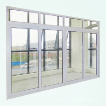 Exterior triple doors Plastic glass interior door